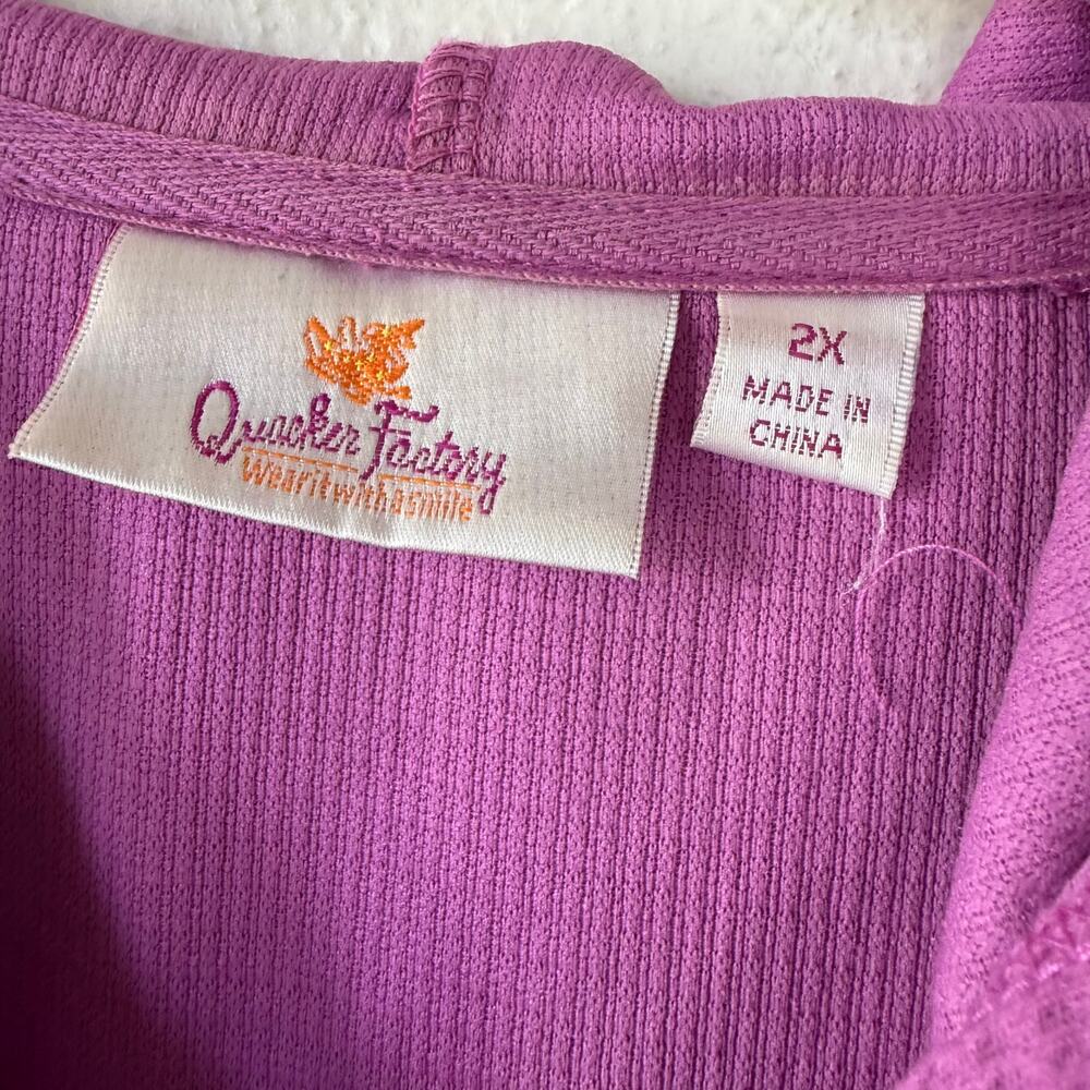Quacker Factory Raspberry Sherbert Size 2x Sprink… - image 2